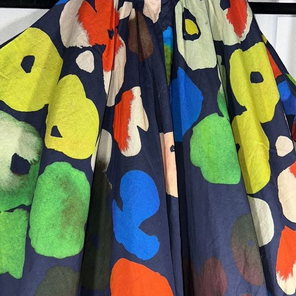 ANTHROPOLOGIE BY WHIT TWO FLORAL HALTER MIDI DRESS NEW NWT XS - Picture 12 of 14